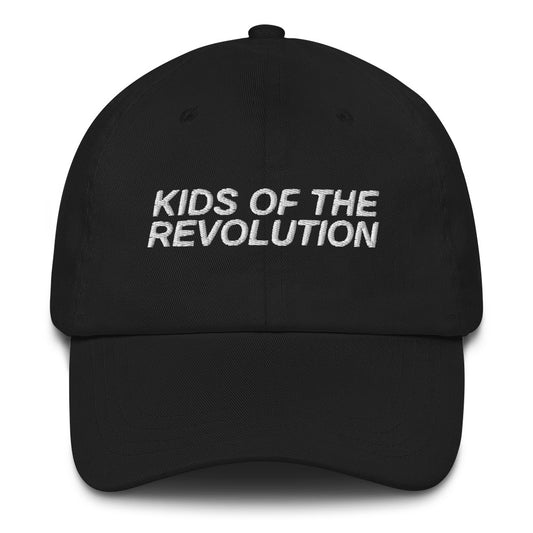 Kids of the Revolutions Dad Hat - Black