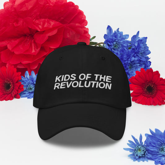 Kids of the Revolutions Dad Hat - Black